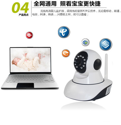P2P手機觀看IP Camera安防監控網絡攝像機 搖頭機選購指南